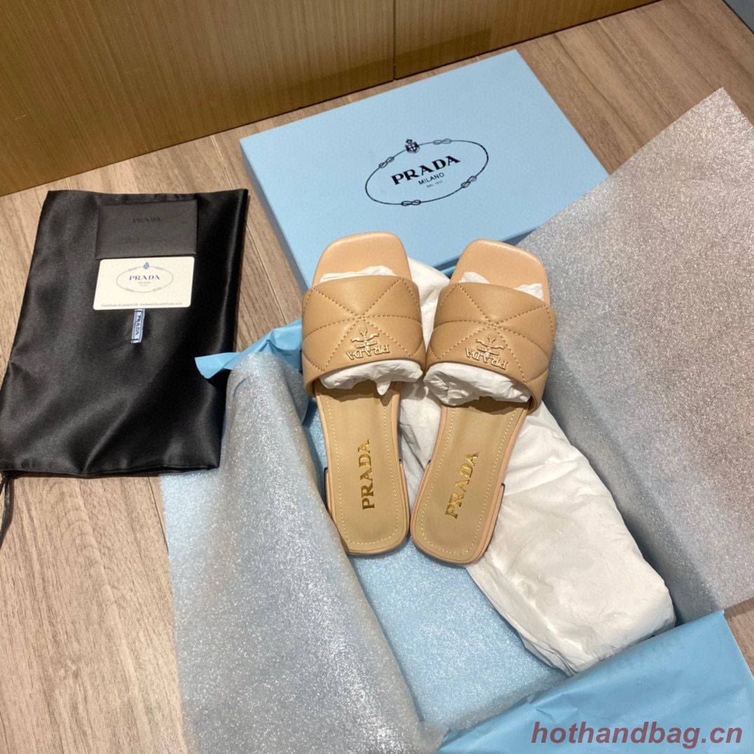 Prada Slippers Shoes PD56902 Nude Prada Slippers Shoes PD56902 Nude