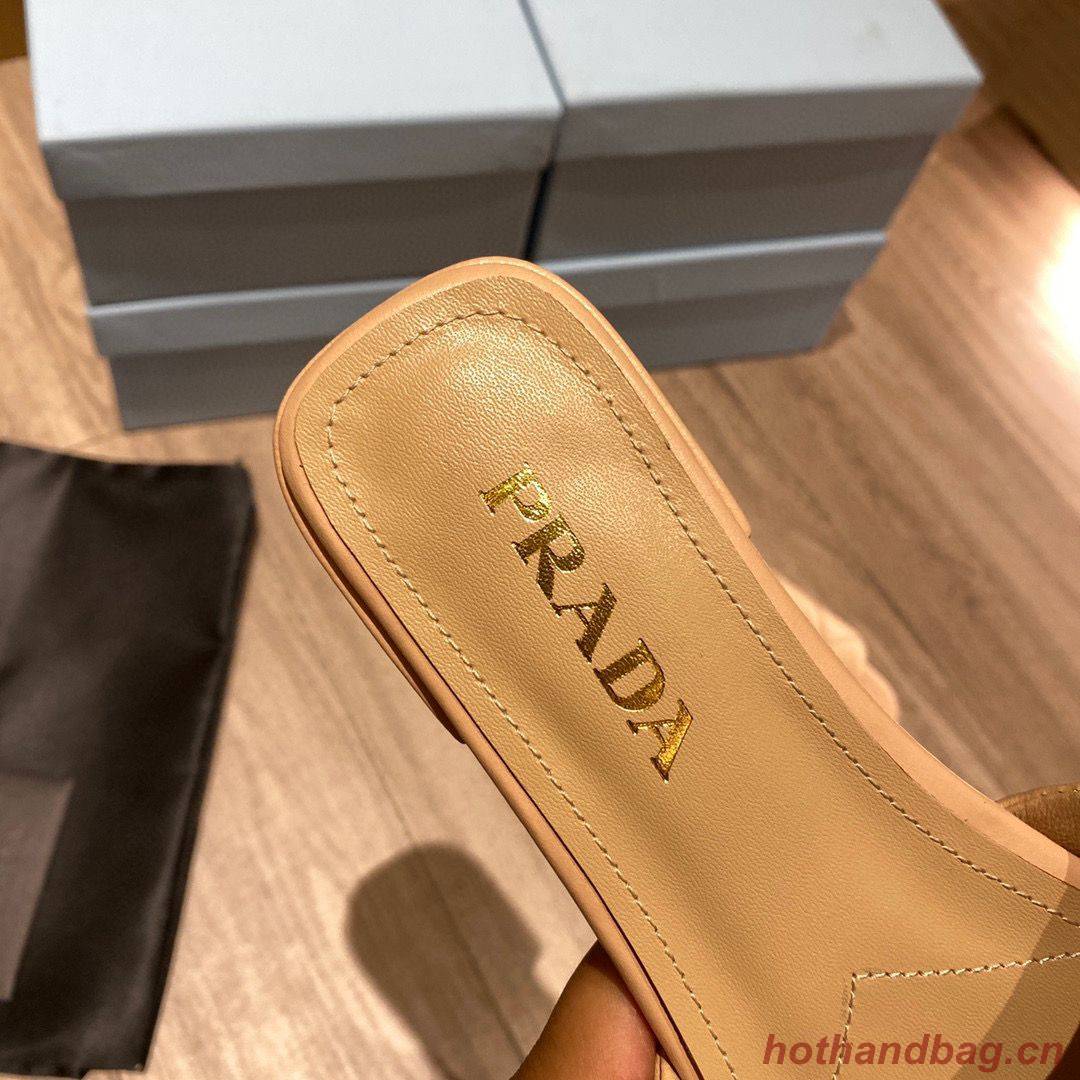 Prada Slippers Shoes PD56902 Nude Prada Slippers Shoes PD56902 Nude