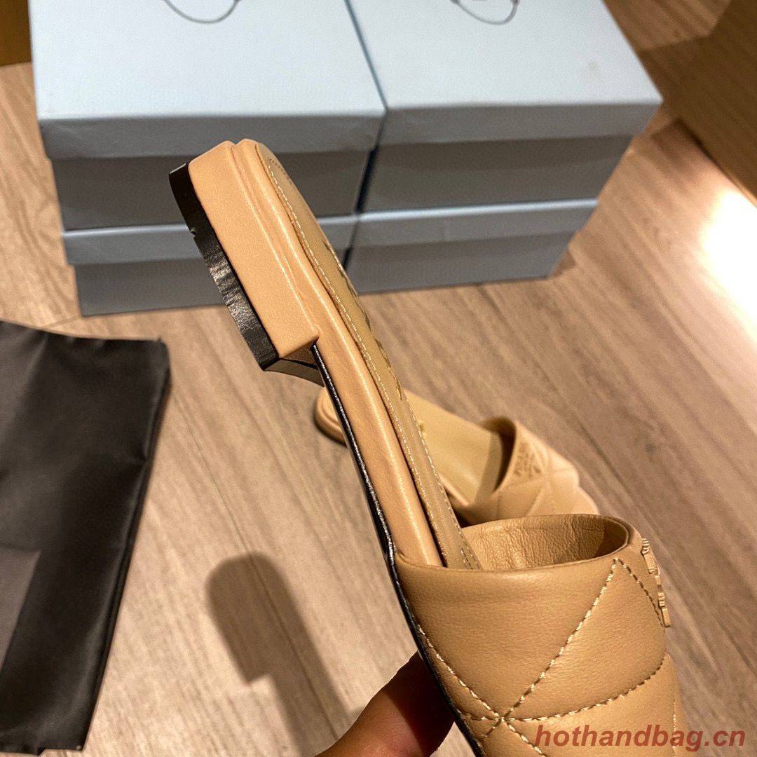 Prada Slippers Shoes PD56902 Nude Prada Slippers Shoes PD56902 Nude