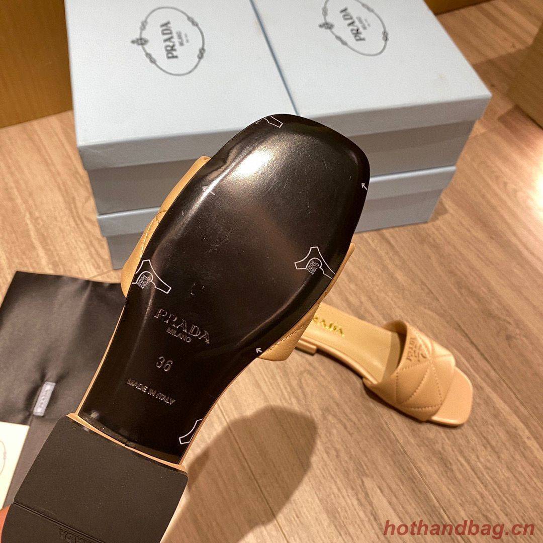 Prada Slippers Shoes PD56902 Nude Prada Slippers Shoes PD56902 Nude