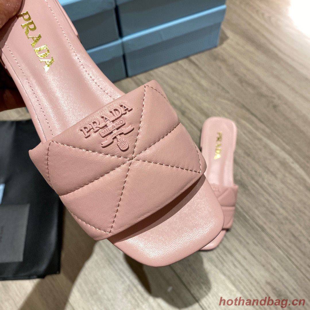 Prada Slippers Shoes PD56902 Pink Prada Slippers Shoes PD56902 Pink
