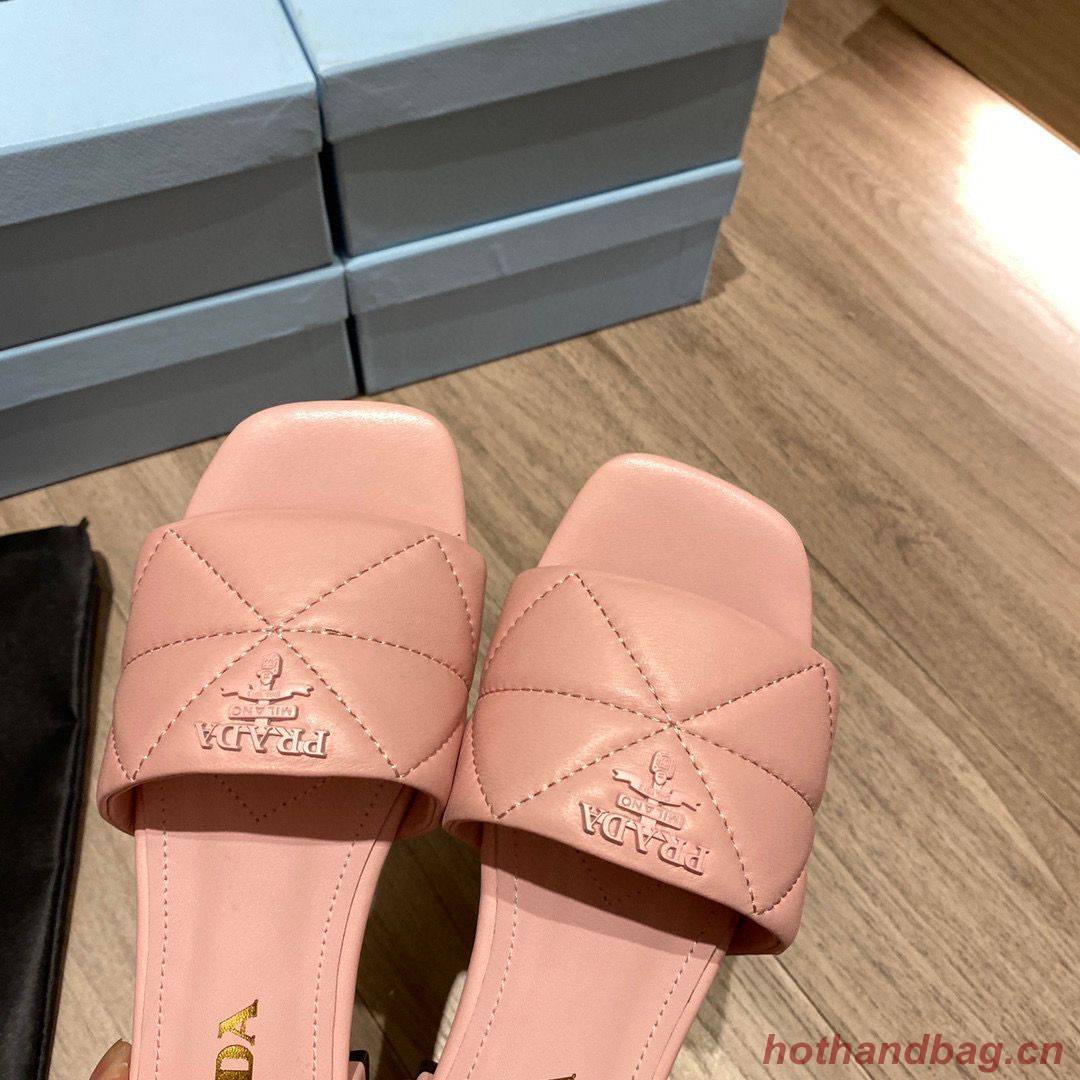 Prada Slippers Shoes PD56902 Pink Prada Slippers Shoes PD56902 Pink