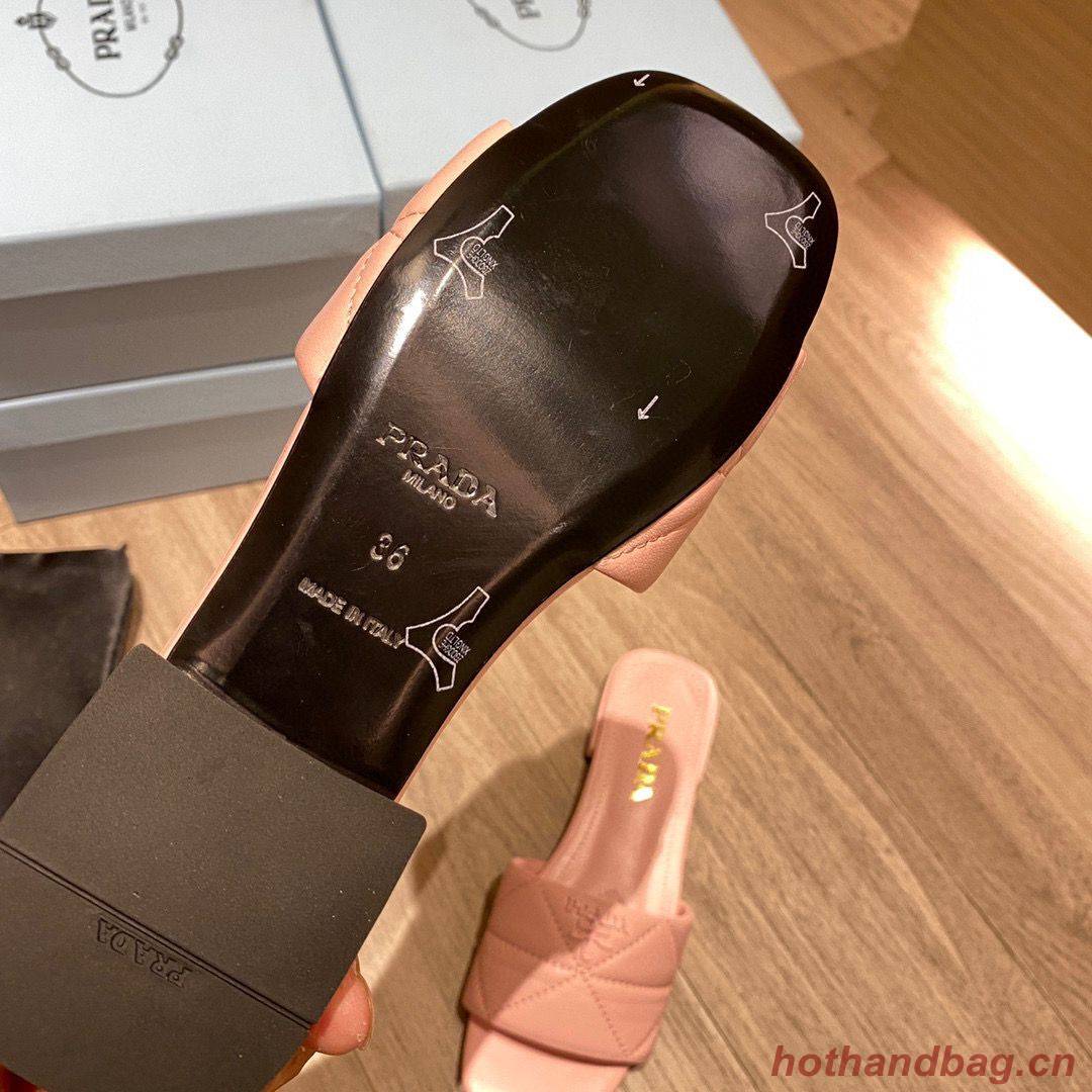 Prada Slippers Shoes PD56902 Pink Prada Slippers Shoes PD56902 Pink