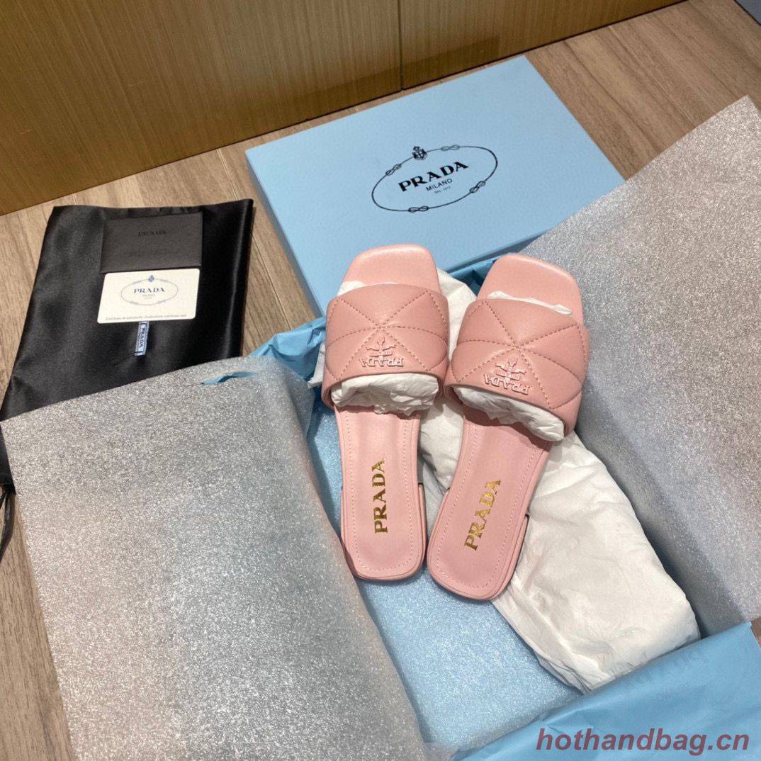 Prada Slippers Shoes PD56902 Pink Prada Slippers Shoes PD56902 Pink