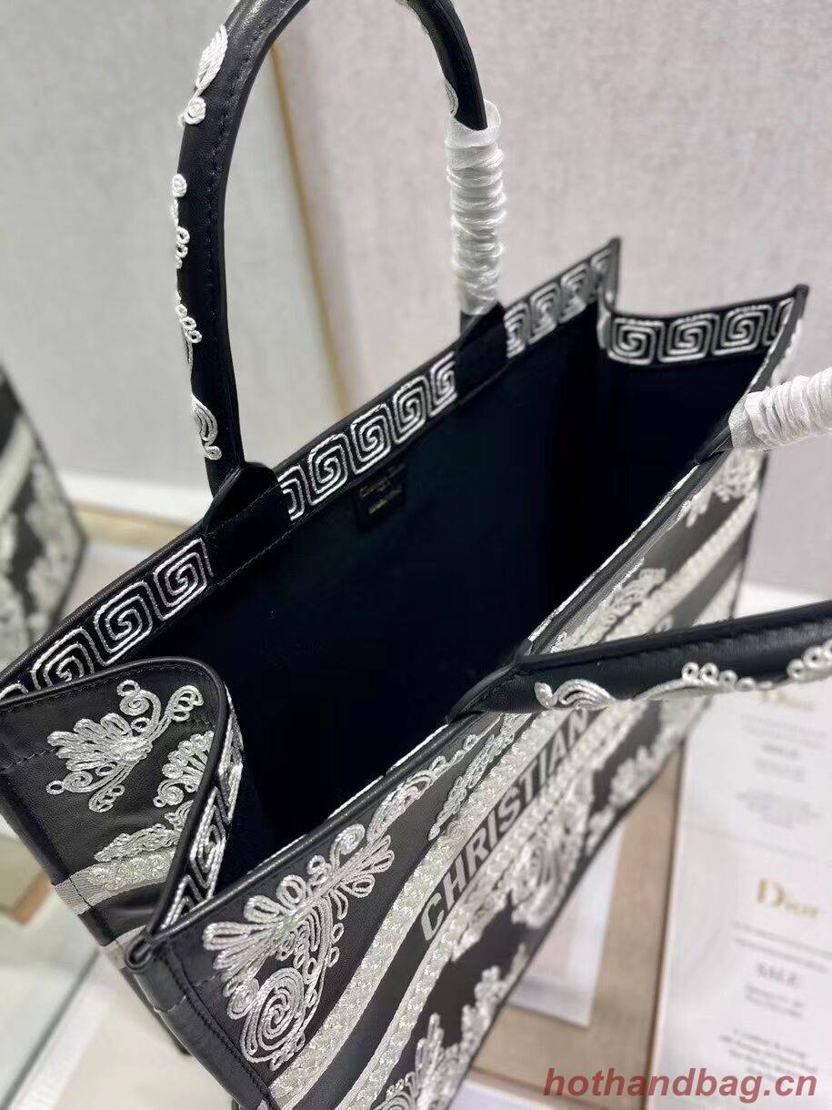 DIOR BOOK TOTE leather C1211L-2 black DIOR BOOK TOTE leather C1211L-2 black