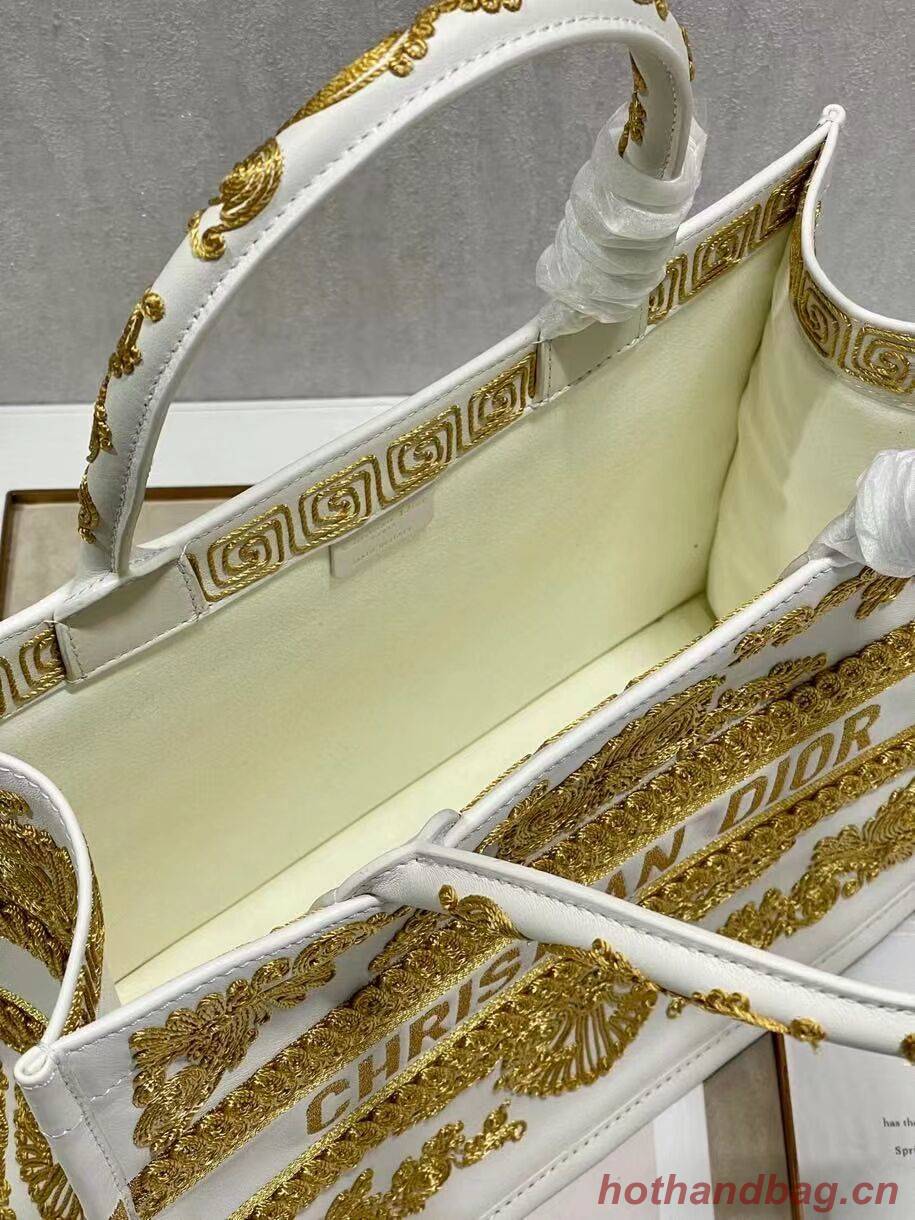 DIOR BOOK TOTE leather C1287-24 white DIOR BOOK TOTE leather C1287-24 white
