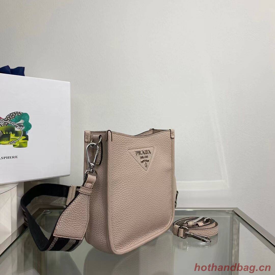 Prada Leather mini shoulder bag 1BH191 pink Prada Leather mini shoulder bag 1BH191 pink