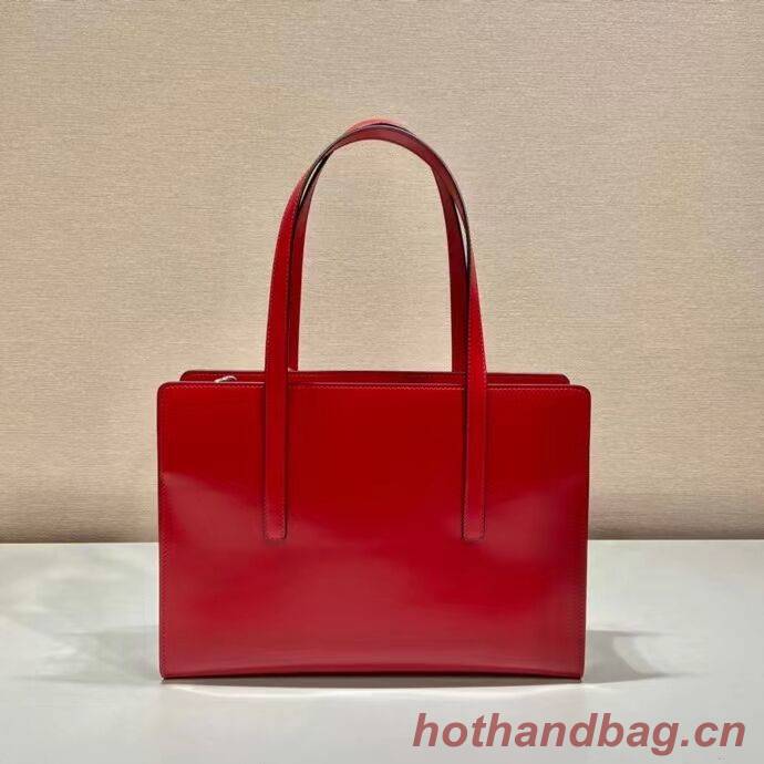Prada Re-Edition 1995 brushed-leather medium handbag 1BA350 red Prada Re-Edition 1995 brushed-leather medium handbag 1BA350 red