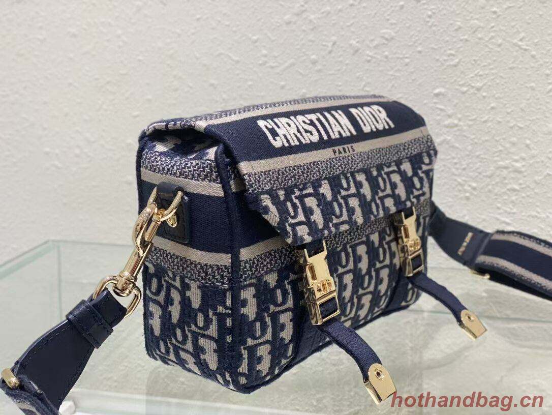 DIOR BOBBY BAG Embroidery C0803 dark blue DIOR BOBBY BAG Embroidery C0803 dark blue