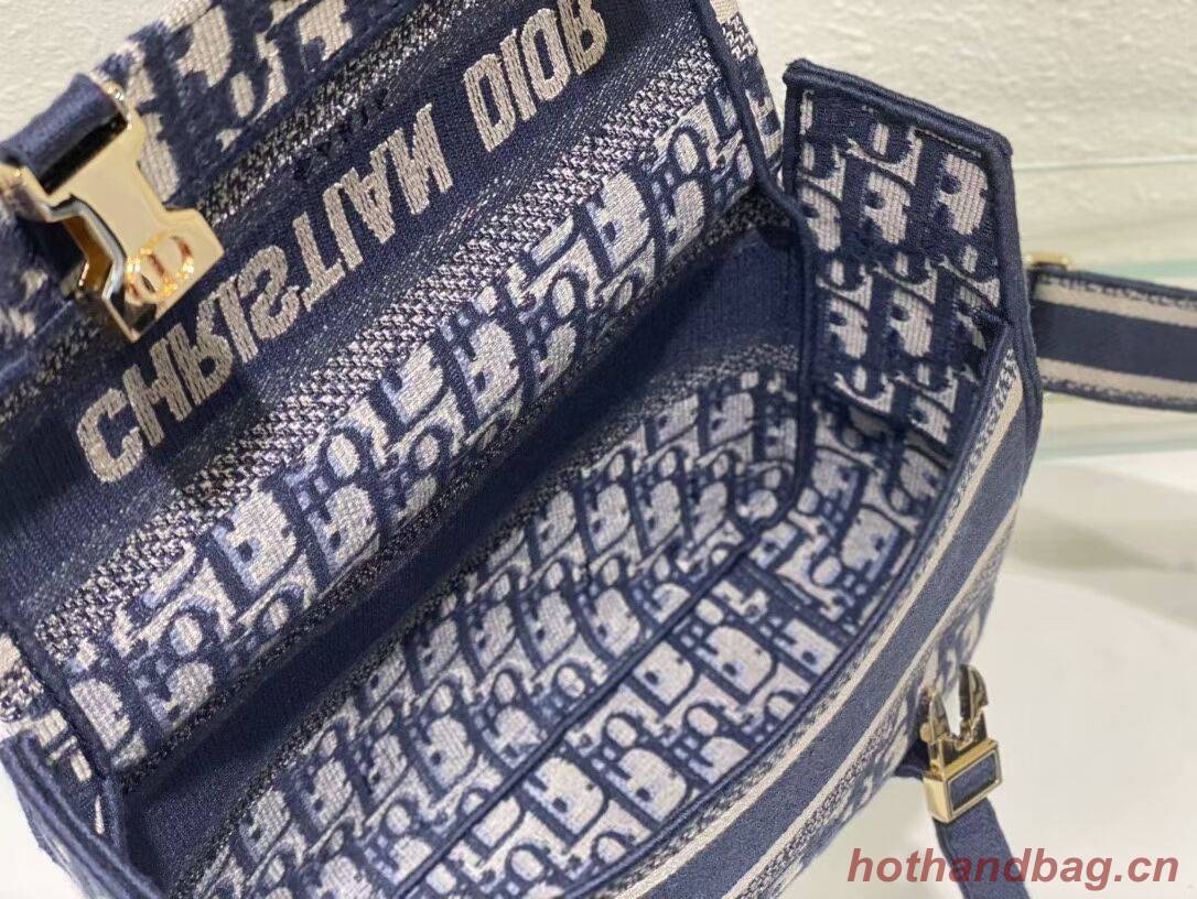 DIOR BOBBY BAG Embroidery C0803 dark blue DIOR BOBBY BAG Embroidery C0803 dark blue