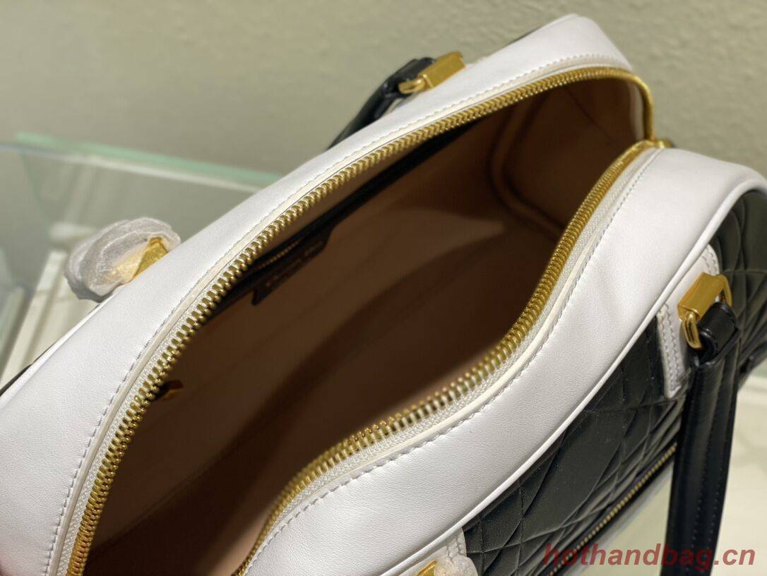 DIOR medium leather tote Bag B9189 black DIOR medium leather tote Bag B9189 black