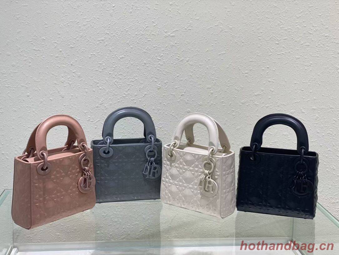 MINI LADY DIOR BAG Cannage Calfskin C2815 gray MINI LADY DIOR BAG Cannage Calfskin C2815 gray