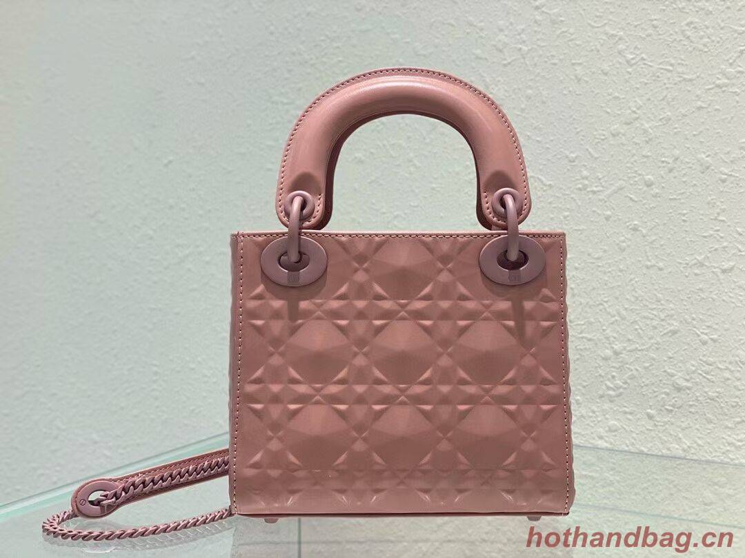 MINI LADY DIOR BAG Cannage Calfskin C2815 pink MINI LADY DIOR BAG Cannage Calfskin C2815 pink