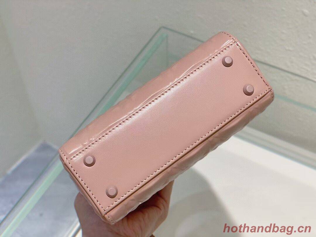 MINI LADY DIOR BAG Cannage Calfskin C2815 pink MINI LADY DIOR BAG Cannage Calfskin C2815 pink