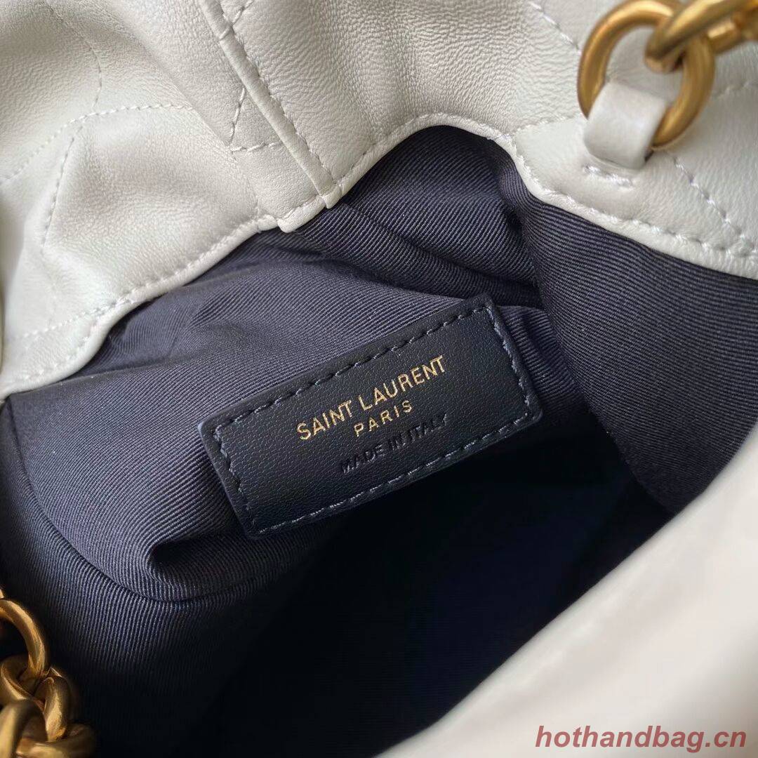 Yves Saint Laurent Calf leather bag Y677822 BLANC VINTAGE Yves Saint Laurent Calf leather bag Y677822 BLANC VINTAGE