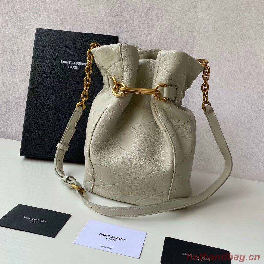 Yves Saint Laurent Calf leather bag Y677822 BLANC VINTAGE Yves Saint Laurent Calf leather bag Y677822 BLANC VINTAGE