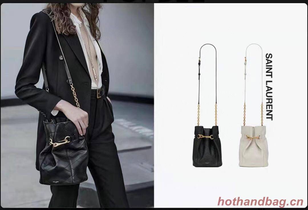 Yves Saint Laurent Calf leather bag Y677822 BLANC VINTAGE Yves Saint Laurent Calf leather bag Y677822 BLANC VINTAGE