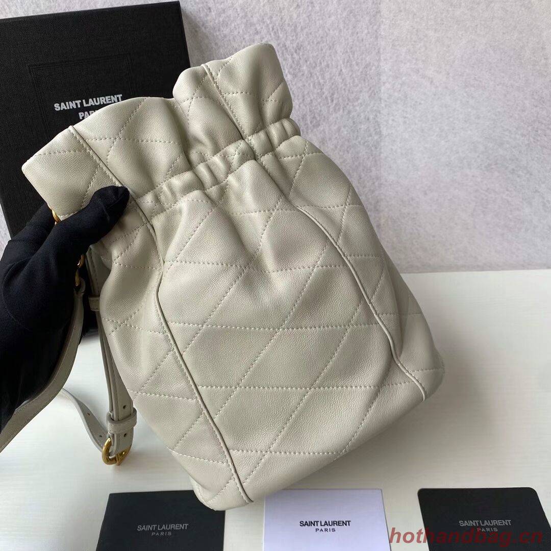 Yves Saint Laurent Calf leather bag Y677822 BLANC VINTAGE Yves Saint Laurent Calf leather bag Y677822 BLANC VINTAGE