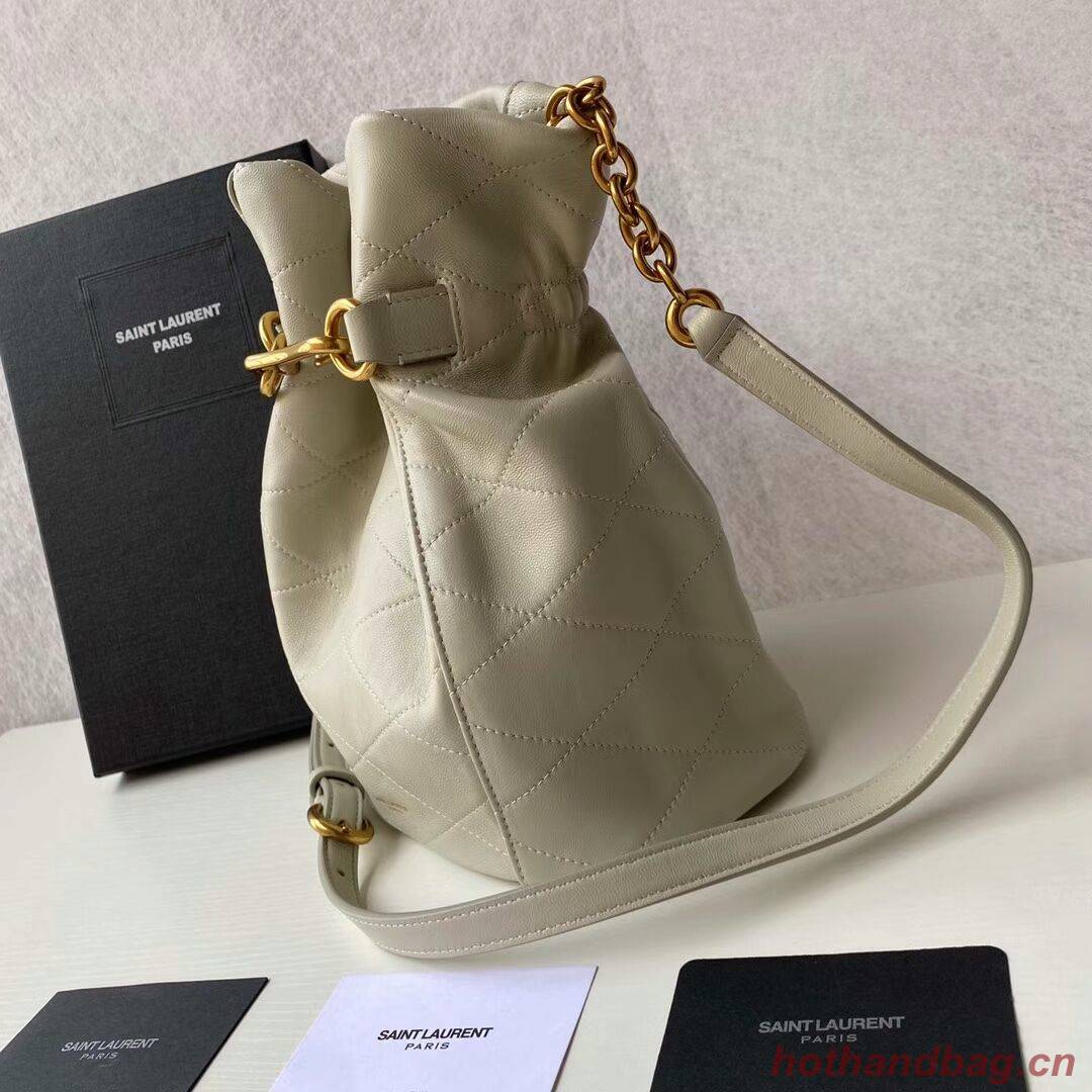 Yves Saint Laurent Calf leather bag Y677822 BLANC VINTAGE Yves Saint Laurent Calf leather bag Y677822 BLANC VINTAGE