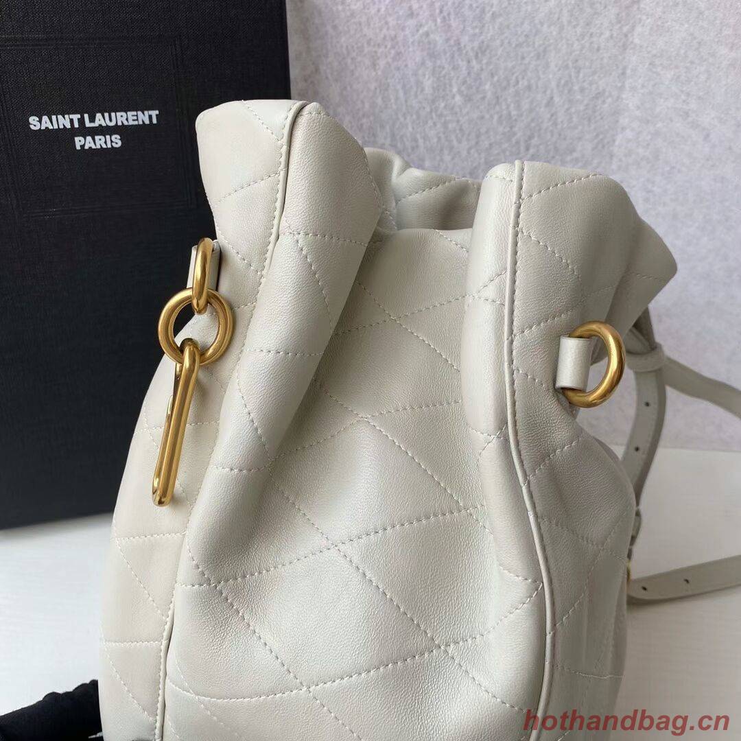 Yves Saint Laurent Calf leather bag Y677822 BLANC VINTAGE Yves Saint Laurent Calf leather bag Y677822 BLANC VINTAGE