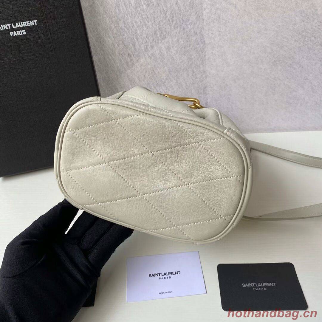 Yves Saint Laurent Calf leather bag Y677822 BLANC VINTAGE Yves Saint Laurent Calf leather bag Y677822 BLANC VINTAGE