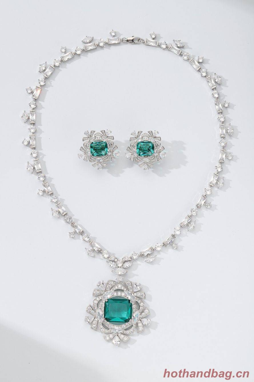 BVLGARI Necklace & Earrings One Set BNE11237 BVLGARI Necklace & Earrings One Set BNE11237