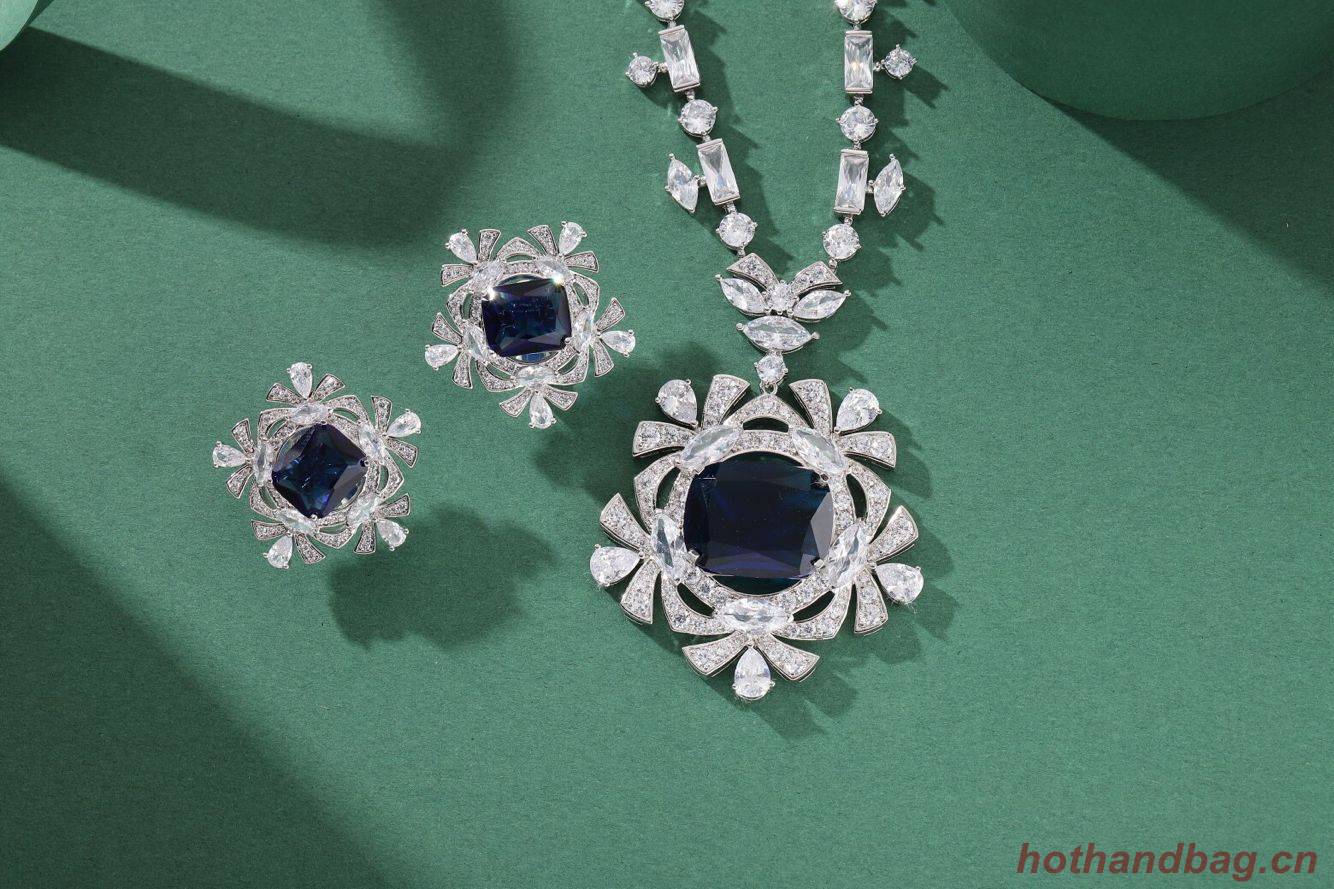 BVLGARI Necklace & Earrings One Set BNE11238 BVLGARI Necklace & Earrings One Set BNE11238