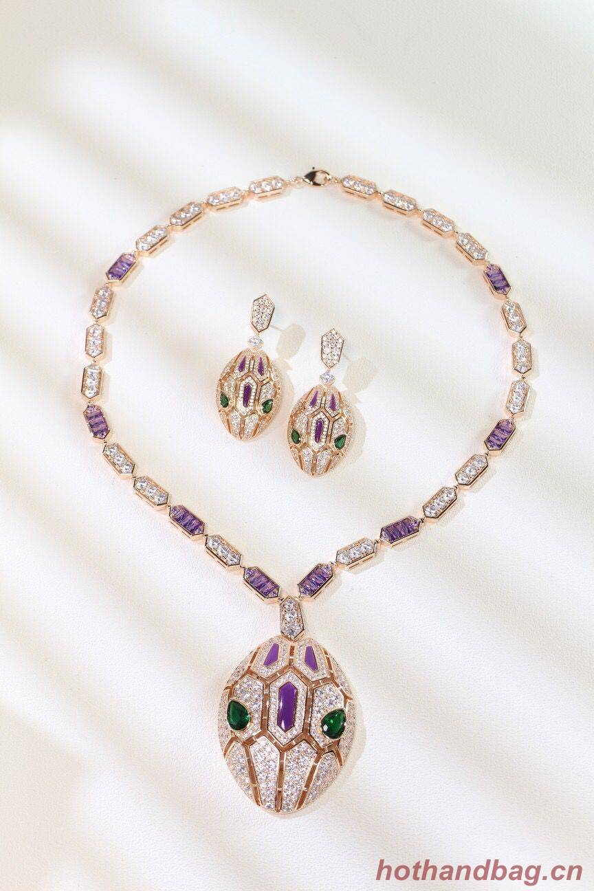 BVLGARI Necklace & Earrings One Set BNE11244 BVLGARI Necklace & Earrings One Set BNE11244