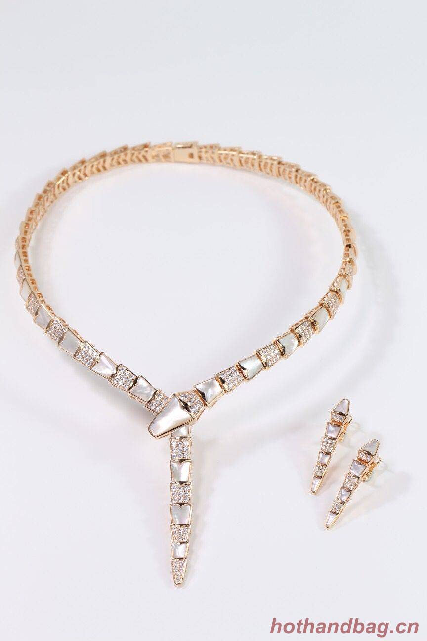 BVLGARI Necklace & Earrings One Set BNE11245 BVLGARI Necklace & Earrings One Set BNE11245