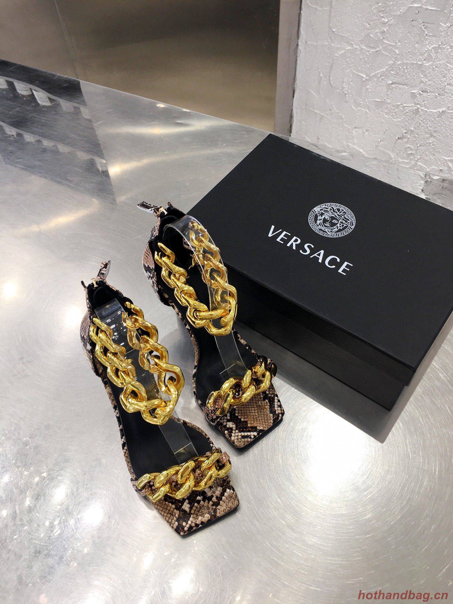 Versace Sandals Shoes F034 Heel height 9.5CM Versace Sandals Shoes F034 Heel height 9.5CM