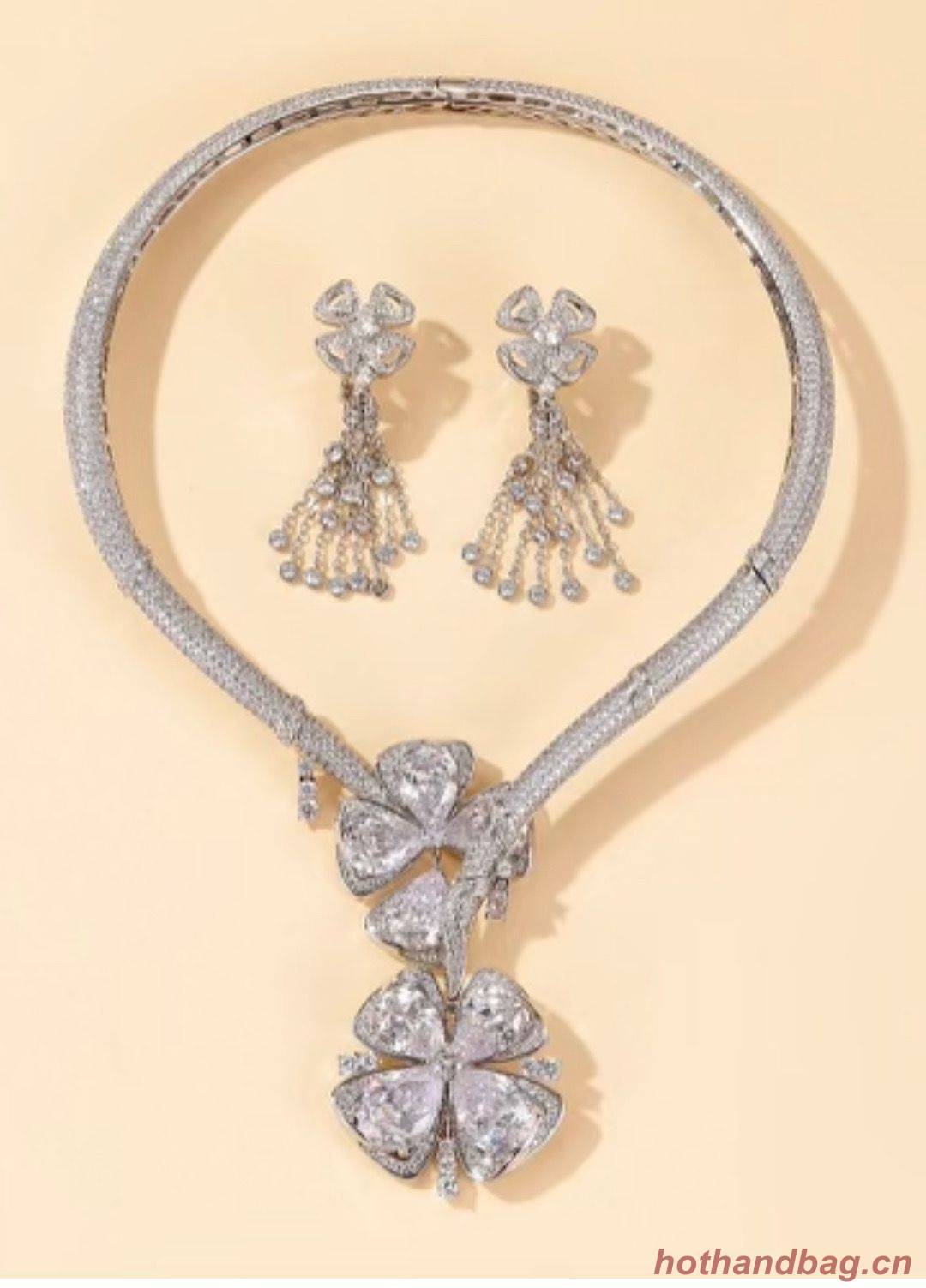 BVLGARI Necklace & Earrings One Set BNE11248 BVLGARI Necklace & Earrings One Set BNE11248