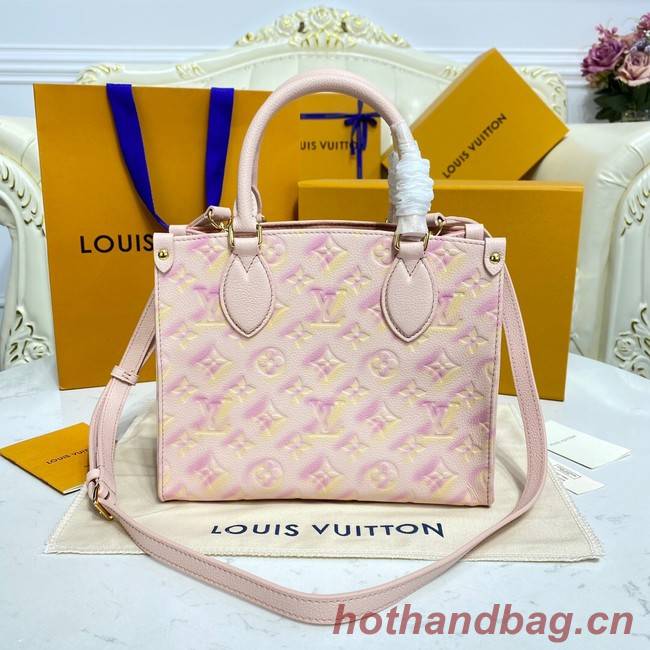 Louis Vuitton ONTHEGO PM M46168 pink