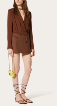 VALENTINO GARAVANI mini One Stud Sheepskin Shoulder Bag XW0P0X98H yellow VALENTINO GARAVANI mini One Stud Sheepskin Shoulder Bag XW0P0X98H yellow