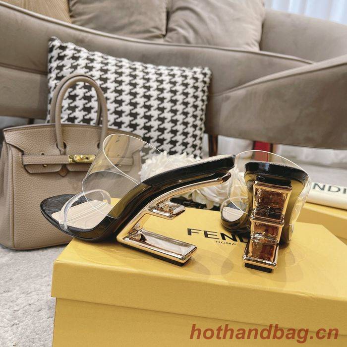 FENDI Shoes FDS00021 Heel 9CM FENDI Shoes FDS00021 Heel 9CM