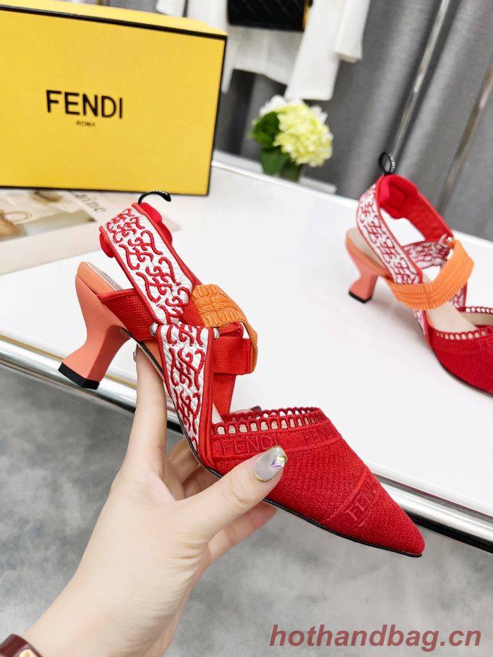 FENDI Shoes FDS00035 Heel 5.5CM FENDI Shoes FDS00035 Heel 5.5CM