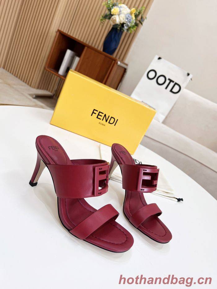 FENDI Shoes FDS00052 Heel 8CM FENDI Shoes FDS00052 Heel 8CM
