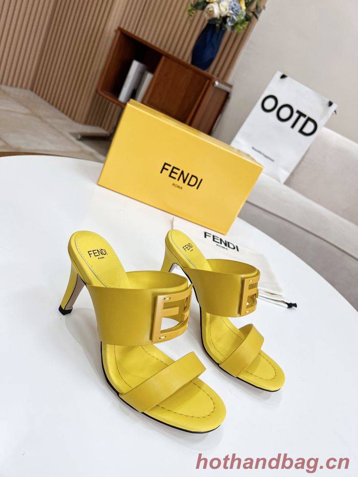 FENDI Shoes FDS00061 Heel 8CM FENDI Shoes FDS00061 Heel 8CM