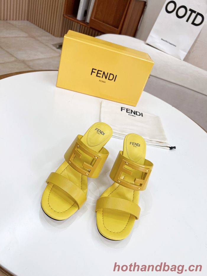 FENDI Shoes FDS00061 Heel 8CM FENDI Shoes FDS00061 Heel 8CM