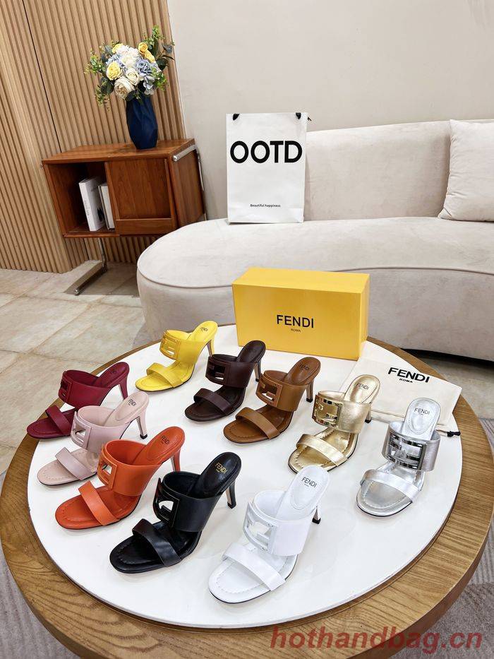 FENDI Shoes FDS00061 Heel 8CM FENDI Shoes FDS00061 Heel 8CM