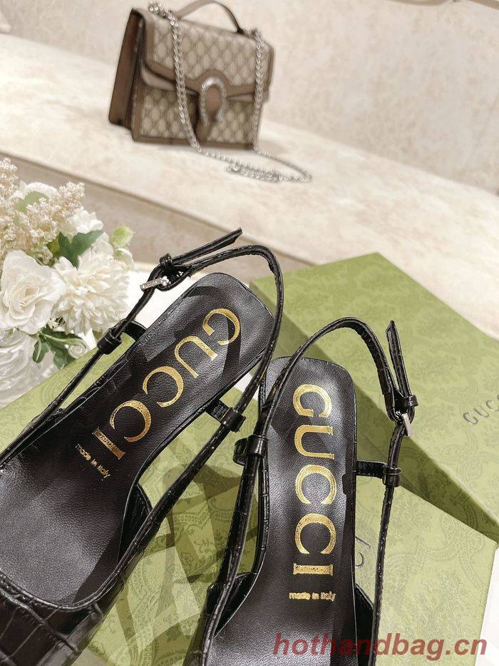 Gucci Shoes GUS00011 Heel 7.5CM Gucci Shoes GUS00011 Heel 7.5CM