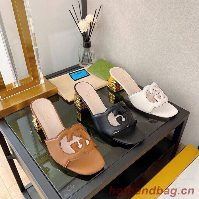 Gucci Shoes GUS00039 Heel 5.5CM Gucci Shoes GUS00039 Heel 5.5CM