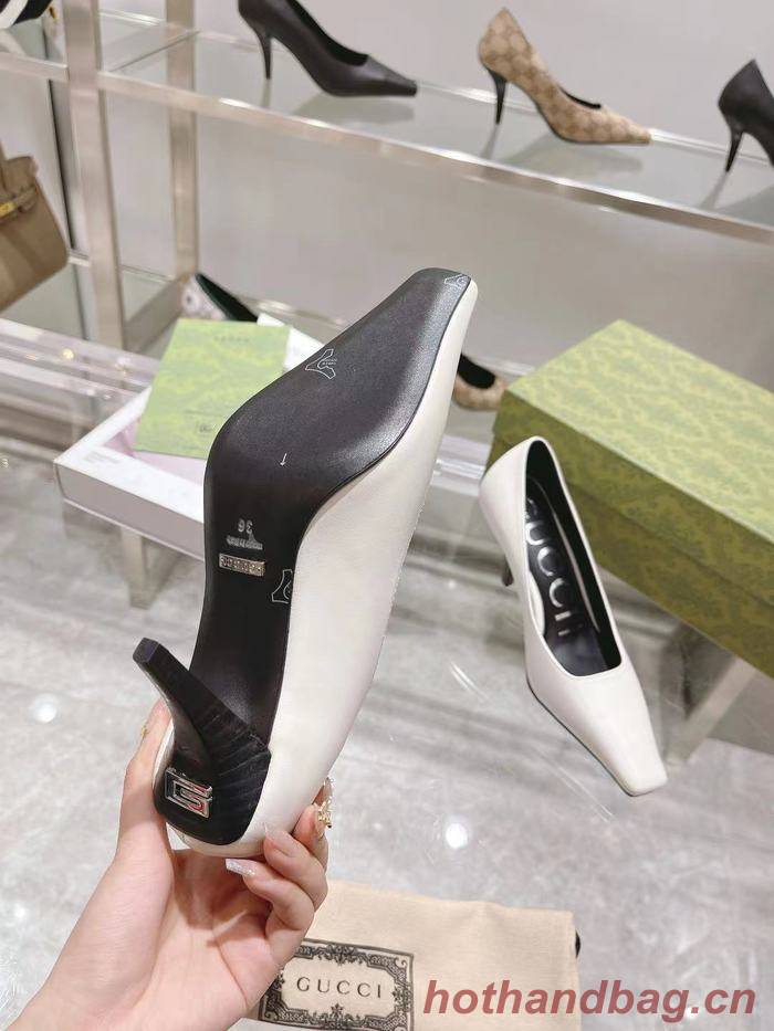 Gucci Shoes GUS00081 Heel 7.5CM Gucci Shoes GUS00081 Heel 7.5CM