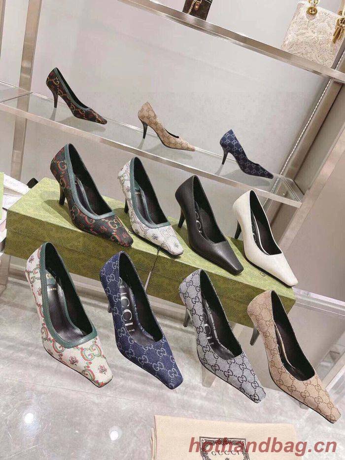 Gucci Shoes GUS00081 Heel 7.5CM Gucci Shoes GUS00081 Heel 7.5CM