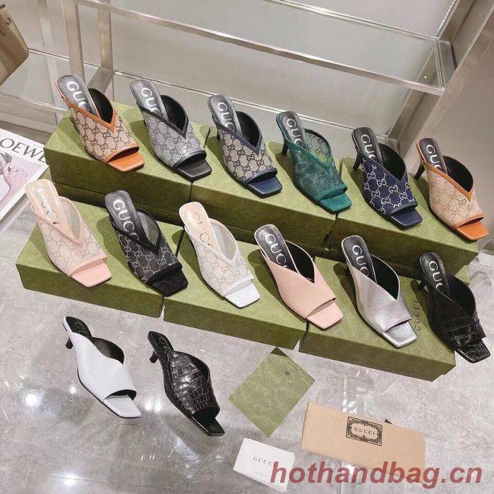 Gucci Shoes GUS00098 Heel 7.5CM Gucci Shoes GUS00098 Heel 7.5CM