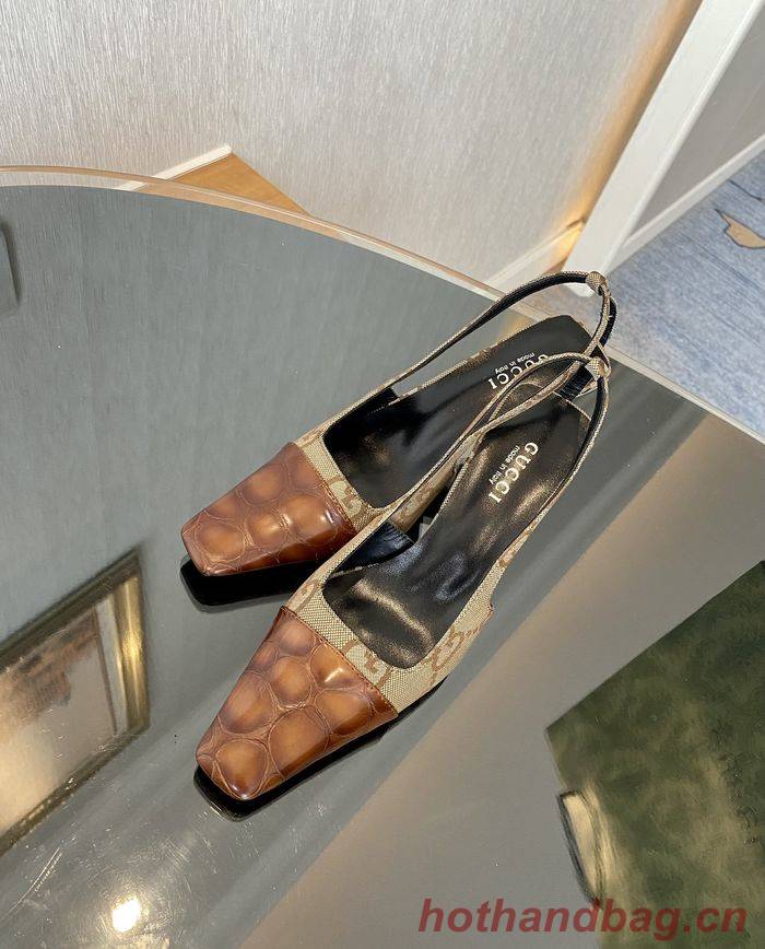 Gucci Shoes GUS00167 Heel 7.5CM Gucci Shoes GUS00167 Heel 7.5CM