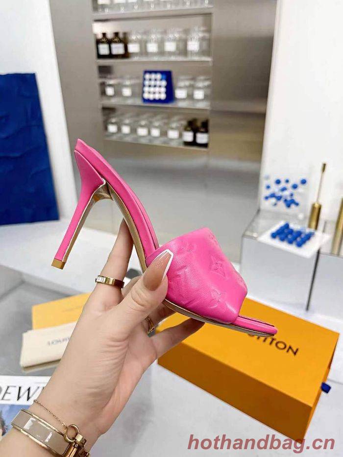 Louis Vuitton Shoes LVS00022 Heel 9.5CM Louis Vuitton Shoes LVS00022 Heel 9.5CM