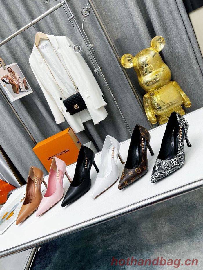 Louis Vuitton Shoes LVS00068 Heel 8.5CM Louis Vuitton Shoes LVS00068 Heel 8.5CM