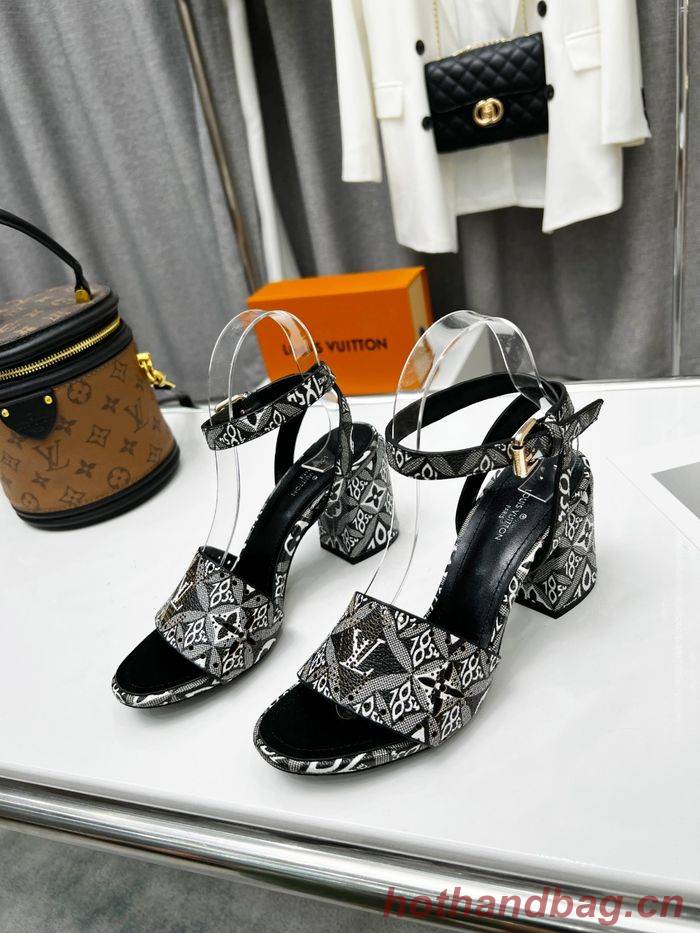 Louis Vuitton Shoes LVS00205 Heel 7.5CM Louis Vuitton Shoes LVS00205 Heel 7.5CM