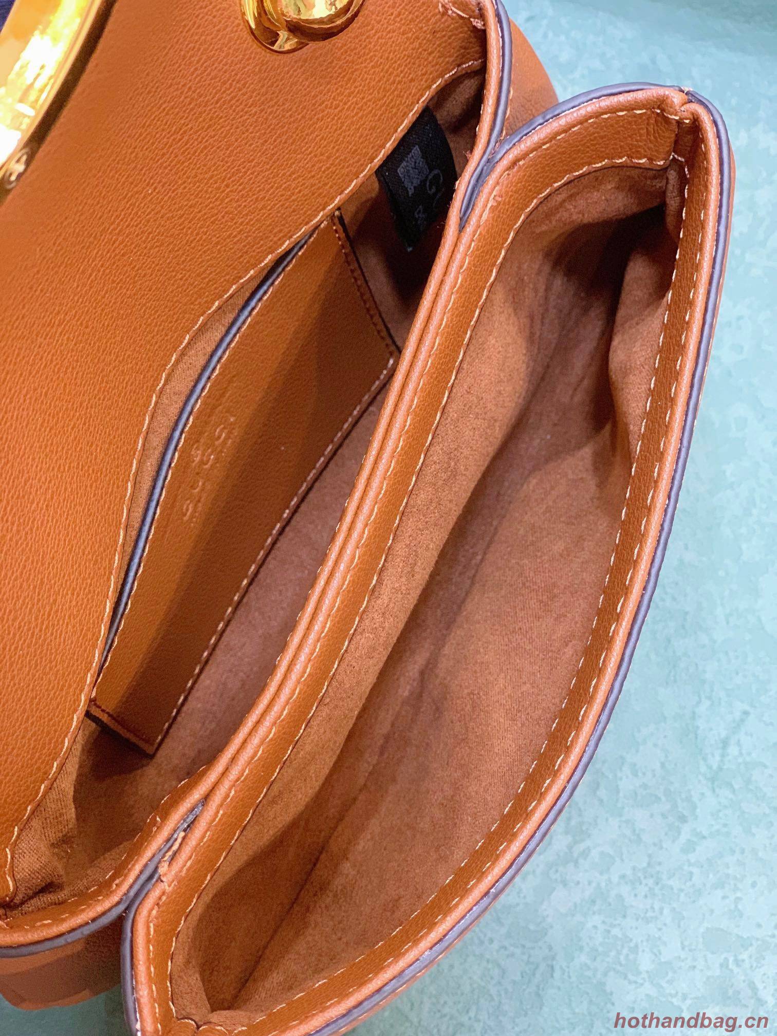 Gucci Blondie Original leahter shoulder bag 698643 brown Gucci Blondie Original leahter shoulder bag 698643 brown