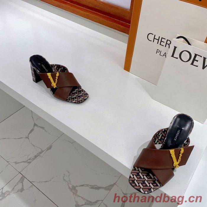 Versace Shoes VES00245 Heel 7.5CM Versace Shoes VES00245 Heel 7.5CM